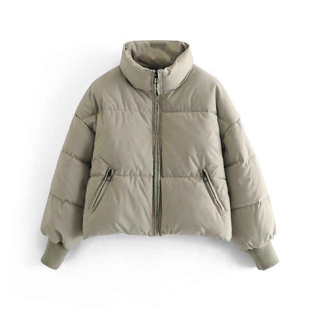 Yani -  Veste Zippée à Col Puffer