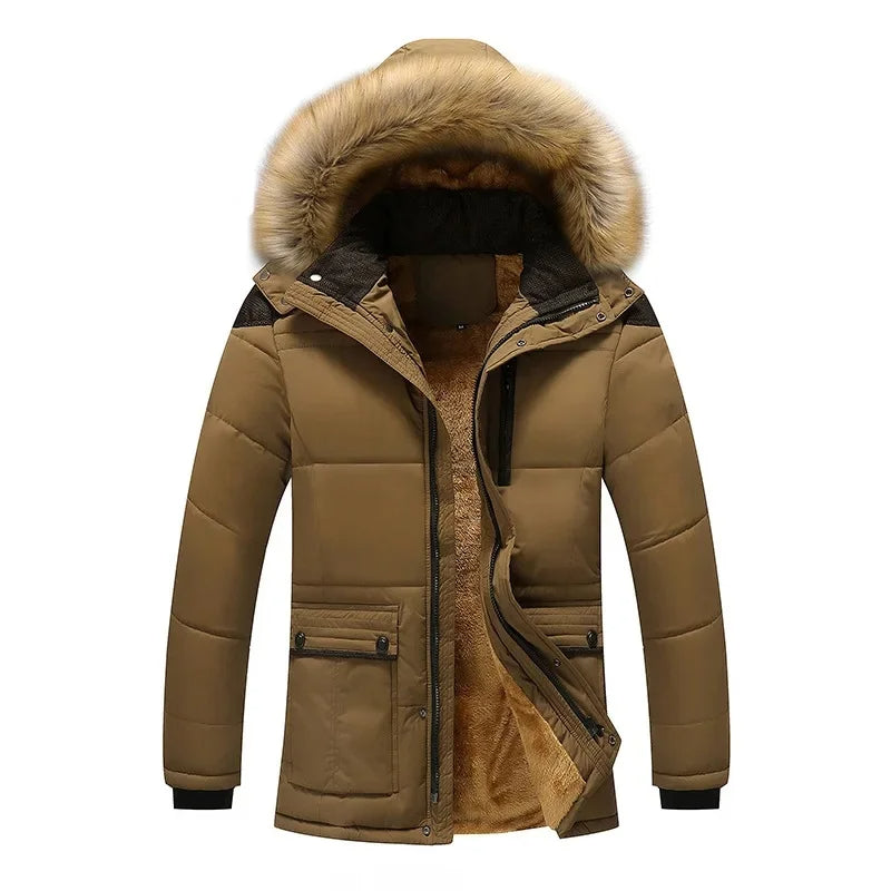 Yani - Elegante wattierte Fleece-Winterjacke