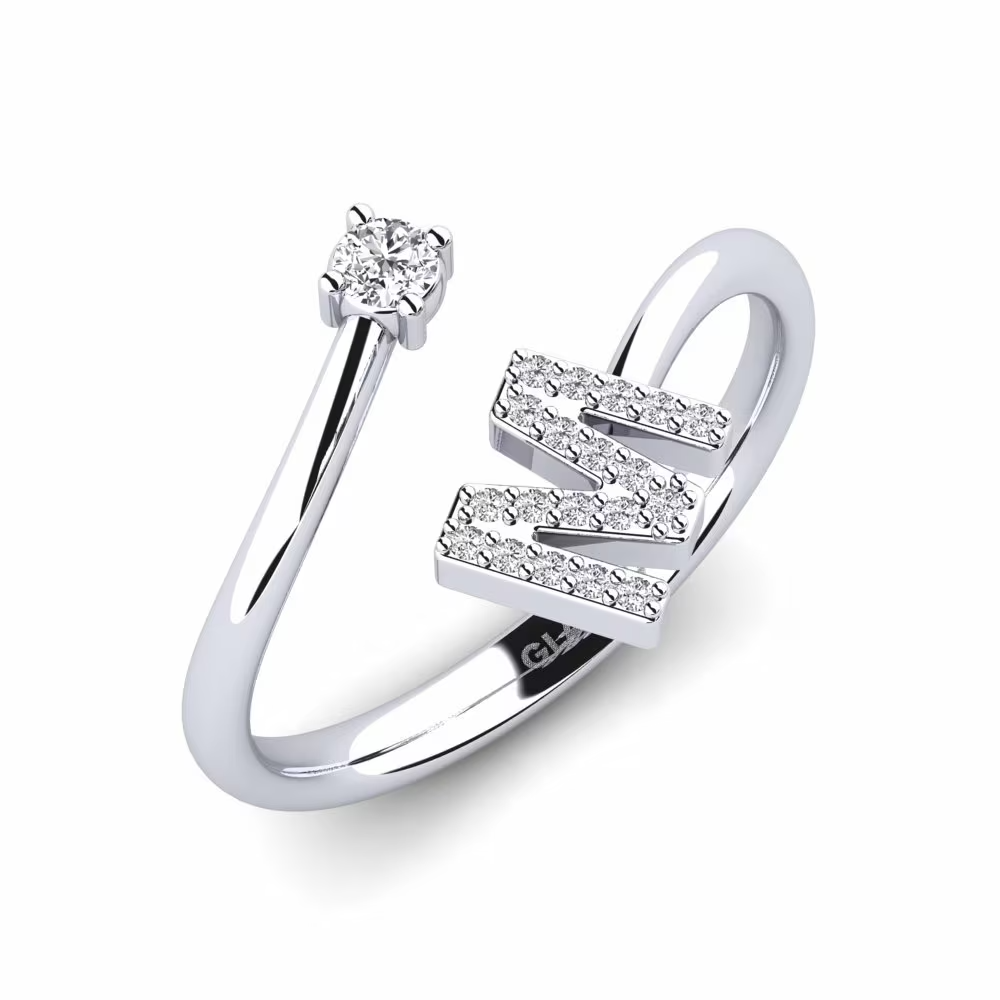 Bague Initiale Ajustable
